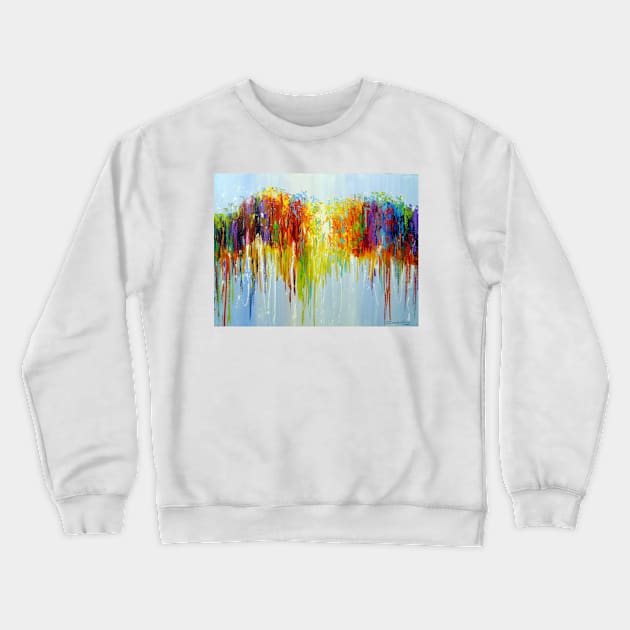 Thoughts Crewneck Sweatshirt by OLHADARCHUKART